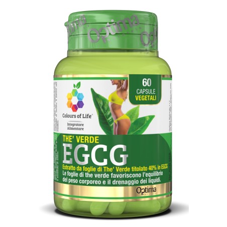 Optima Naturals Colours Of Life The Verde Egcg 60 Capsule Vegetali