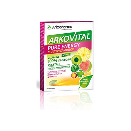 Arkofarm Arkovital Pure Energy 30 Compresse