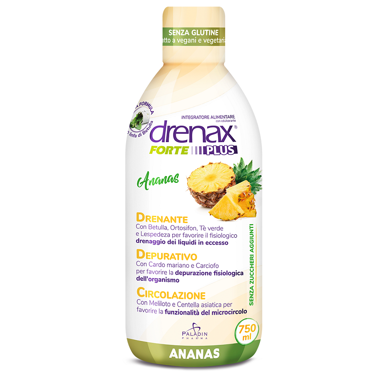 Paladin Pharma Drenax Forte Plus Esotico Con Estratto D'ananas 750 Ml