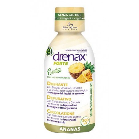 Paladin Pharma Drenax Forte Esotico Con Estratto D'ananas 300 Ml