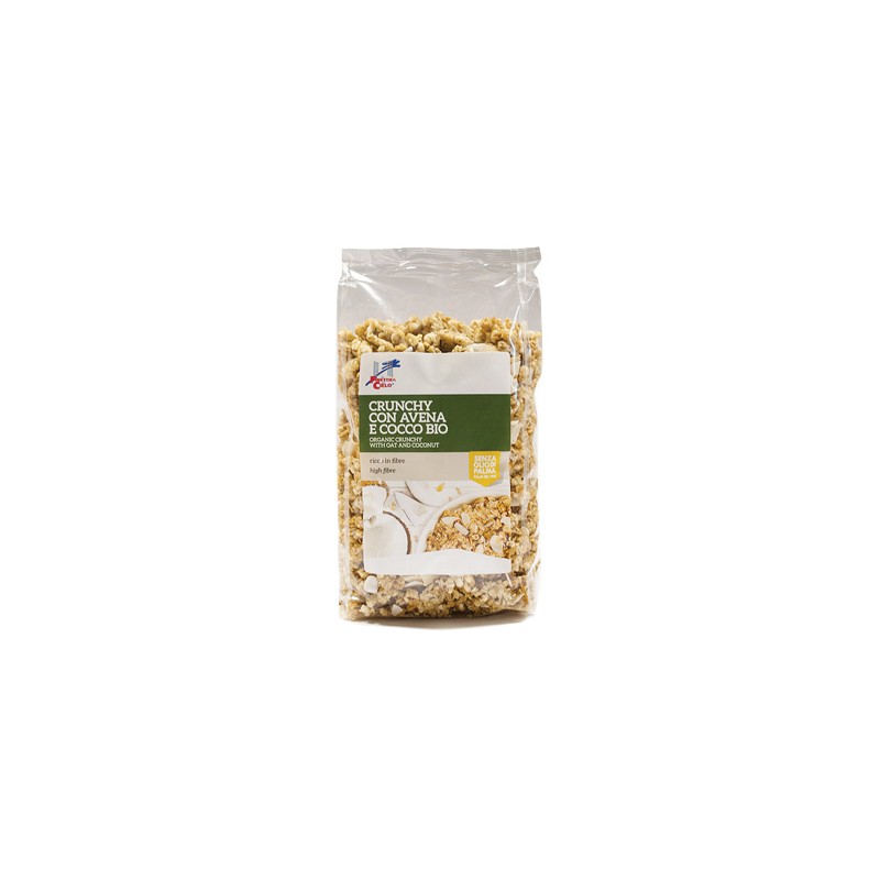 Biotobio Crunchy Con Avena E Cocco 375 G