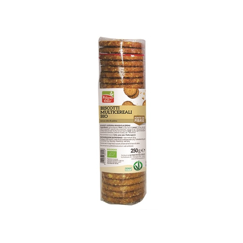 Biotobio Biscotti Multicereali 250 G