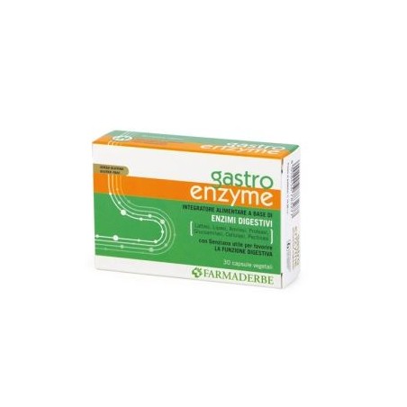 Farmaderbe Gastro Enzyme 30 Capsule Vegetali