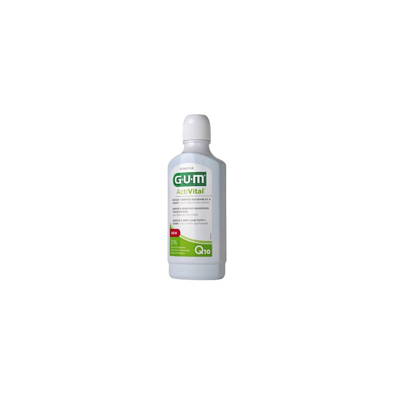 Sunstar Italiana Gum Activital Collutori0 500 Ml + R Rinse 120 Ml