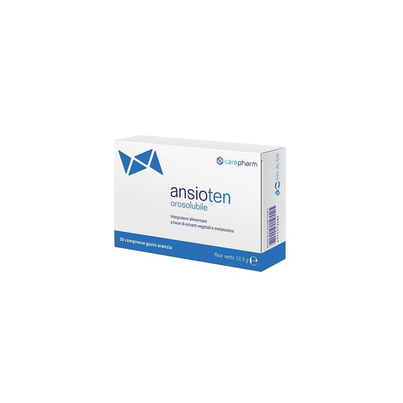 Carepharm Ansioten Orosolubile 30 Compresse