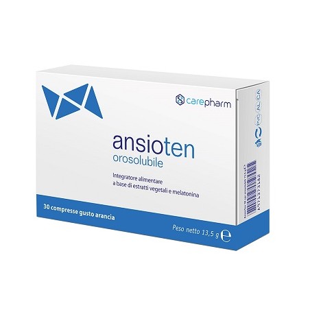 Carepharm Ansioten Orosolubile 30 Compresse