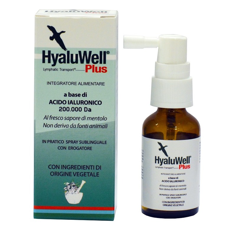 San Luigi Gonzaga Pharm. S Hyaluwell Plus Spray Sublinguale 15 Ml