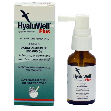 San Luigi Gonzaga Pharm. S Hyaluwell Plus Spray Sublinguale 15 Ml