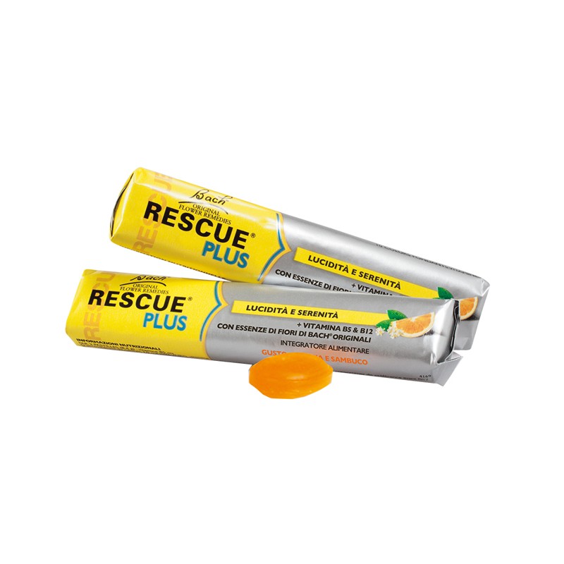 Schwabe Pharma Italia Rescue Original Plus 10 Confetti Aroma Arancia E Sambuco