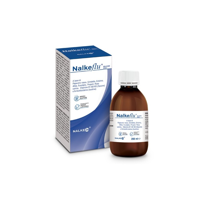 Nalkein Sa Nalkeflu Soluzione Orale 200 Ml + 1 Bustina Da 2,5 G