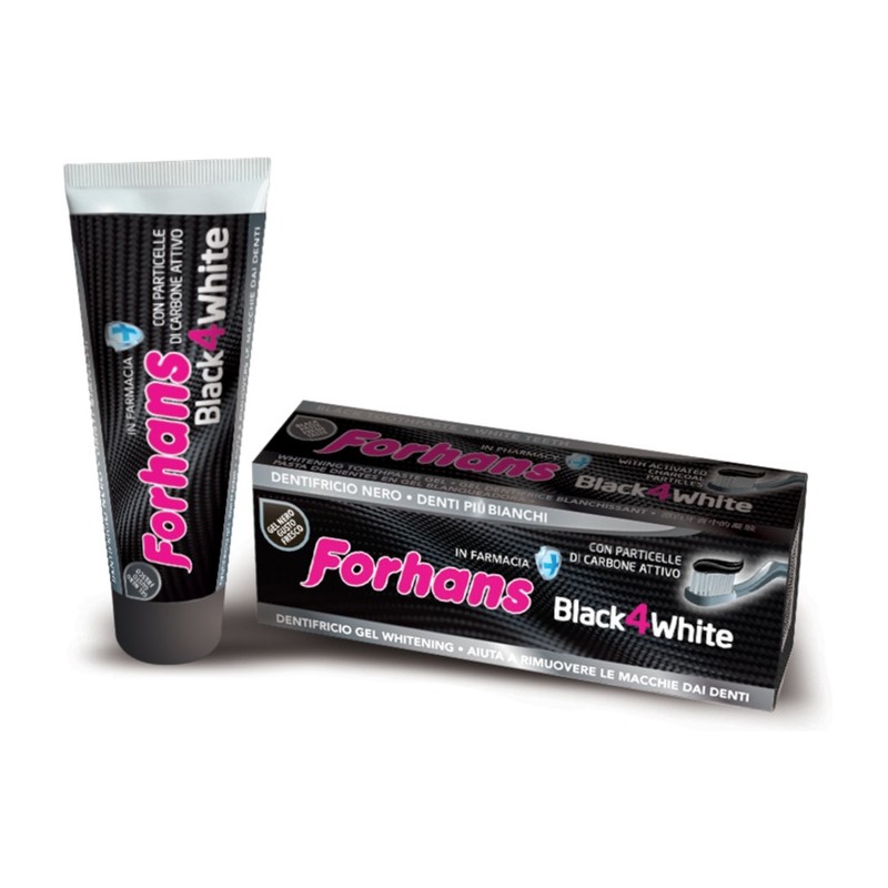 Uragme Dentifricio Forhans Gel Black4white