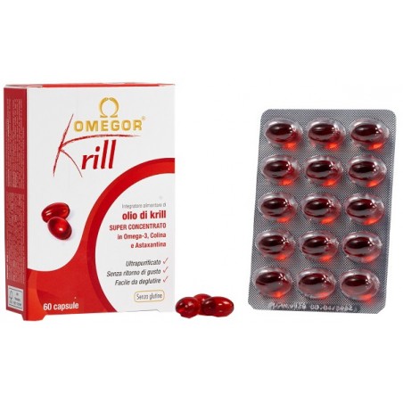 U. G. A. Nutraceuticals Omegor Krill 60 Capsule Molli