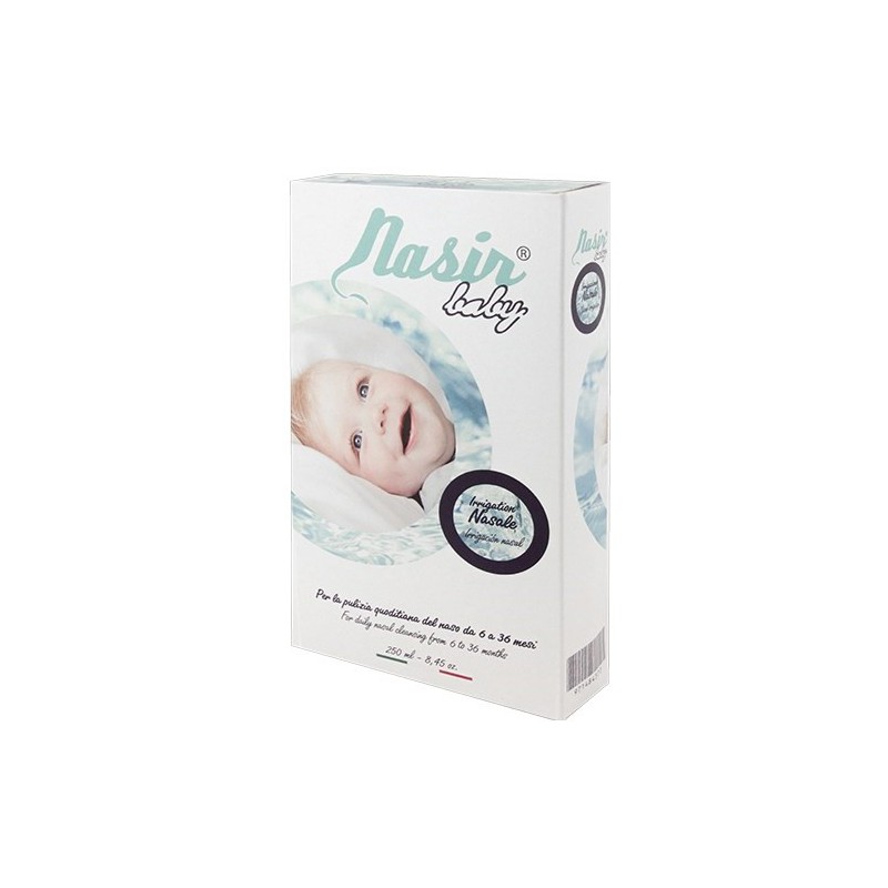 E. P. Medica Nasir Baby Sacca 250 Ml + 1 Erogatore + 1 Siringa 10 Ml