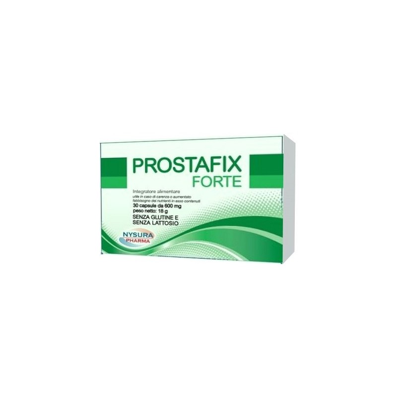 Nisura Farmaceutici Prostafix Forte 600 Mg 30 Capsule