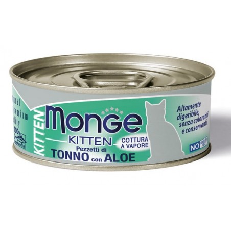 Monge & C. Monge Natural Quality Gatto Monge Jelly Pezzetti Tonno Bonito/aloe Kitten 80 G