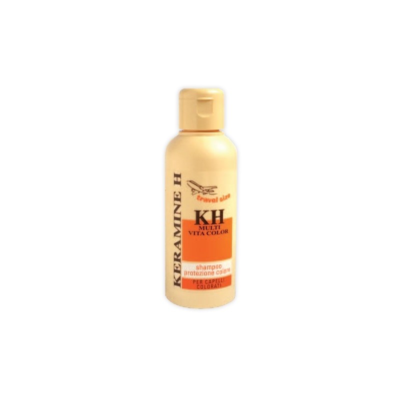 Soco-societa' Cosmetici Keramine H Shampoo Multi Vita Color Protezione Colore Travelsize 100 Ml