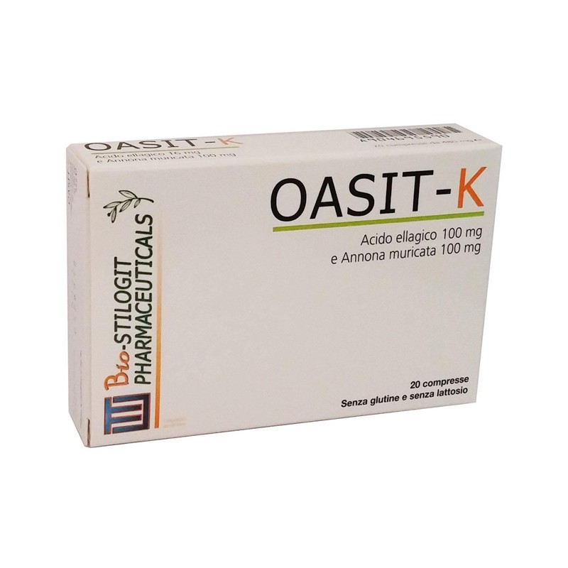 Bio Stilogit Pharmaceutic. Oasit-k 20 Compresse 750 Mg