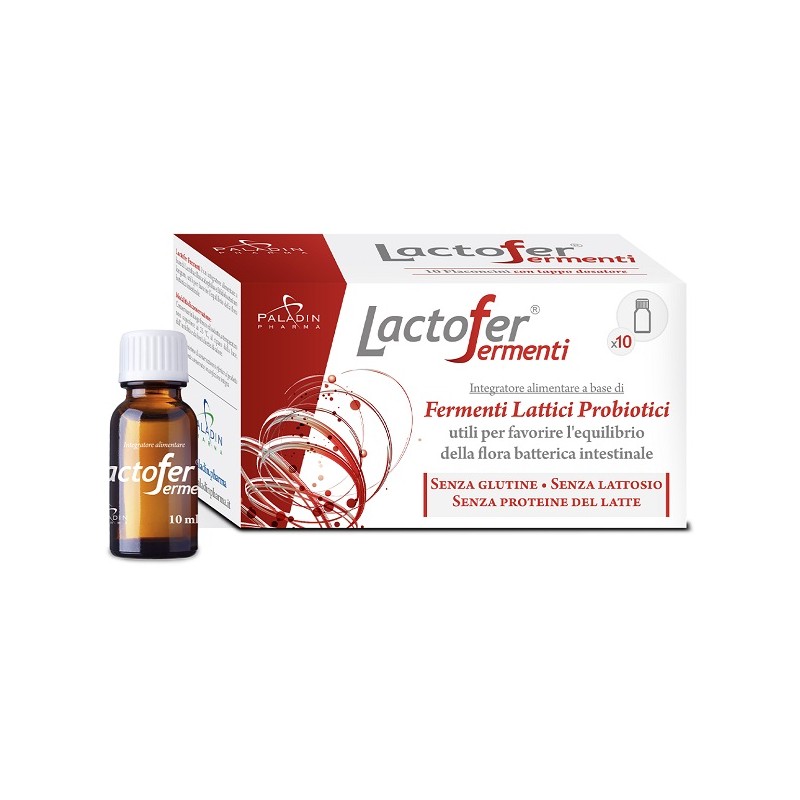 Paladin Pharma Lactofer Fermenti 10 Flaconcini 10 Ml