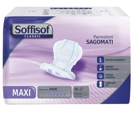 S. I. L. C. Pannolone Soffisof Classic Sagomato Maxi 30 Pezzi