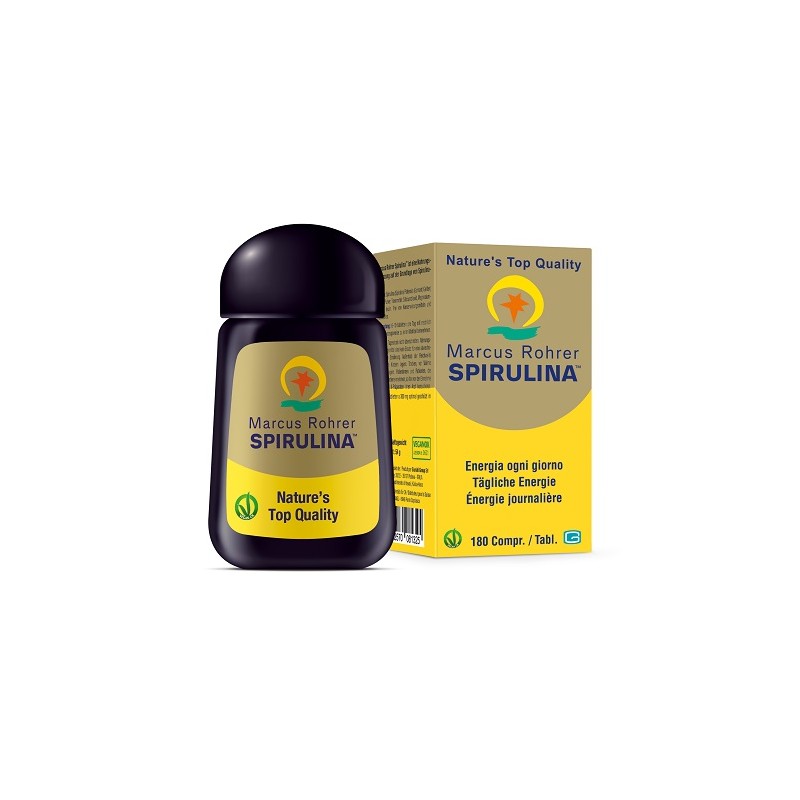 Giuriati Group Spirulina Marcus Rohrer Ricarica 180 Compresse