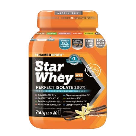 Namedsport Star Whey Isolate Vanilla 750 G