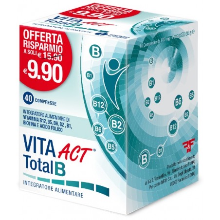 F&f Vita Act Total B 40 Compresse