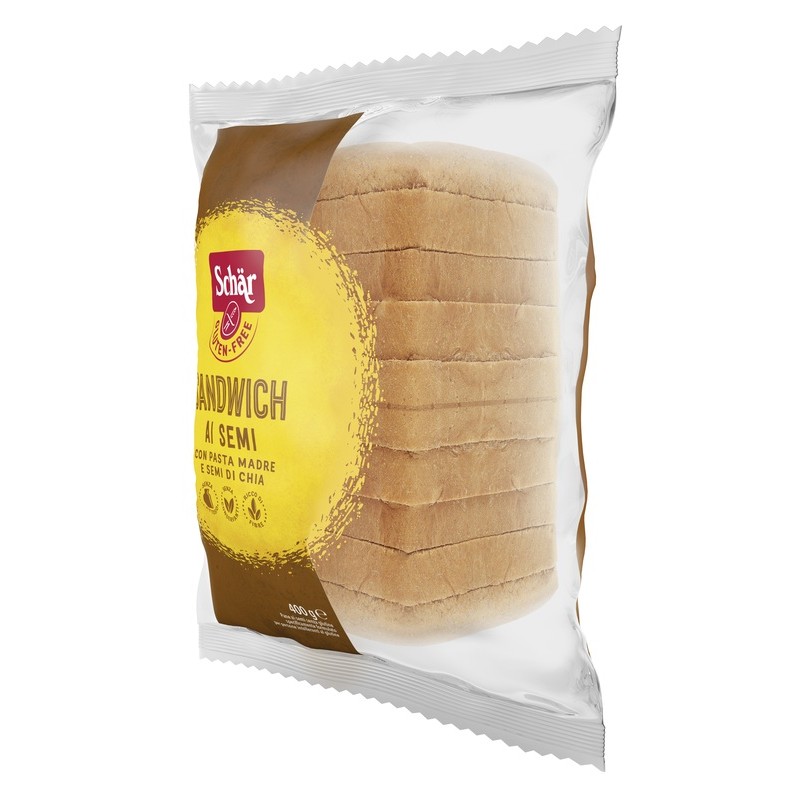 Dr. Schar Schar Sandwich Ai Semi Senza Lattosio 400 G