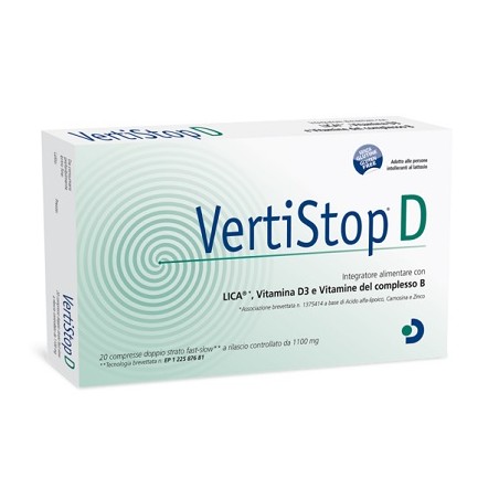 Difass International Vertistop D 20 Compresse Da 1100 Mg