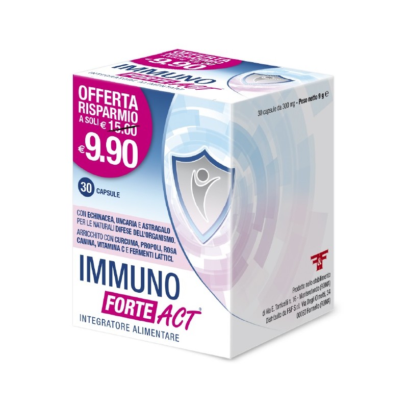 F&f Immuno Forte Act 30 Capsule