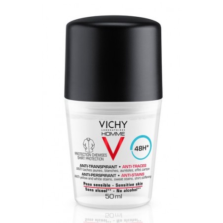 Vichy Homme Deo Anti-macchie 50 Ml