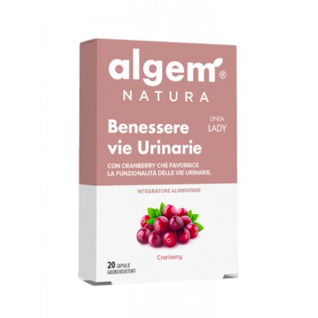 Algem Natura Algem Lady Benessere Vie Urinarie 20 Capsule 710 Mg