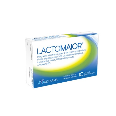 A. D. Farma Farmaceutici Lactomaior 10 Capsule Acidoresistenti