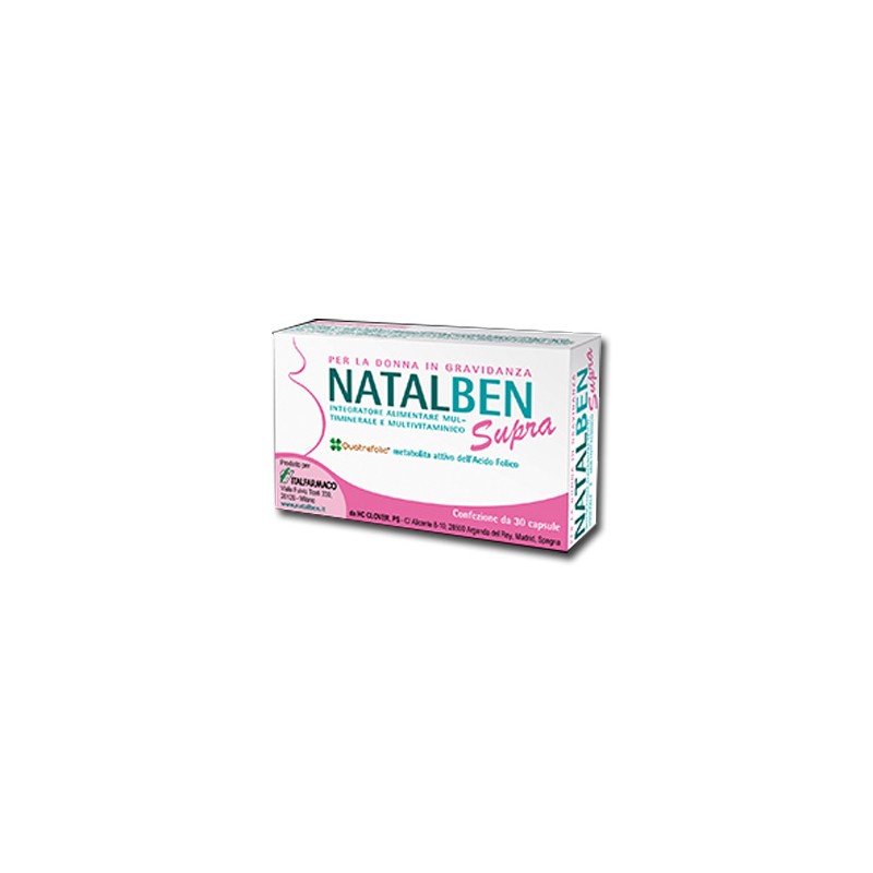 Italfarmaco Natalben Supra 30 Capsule Molli