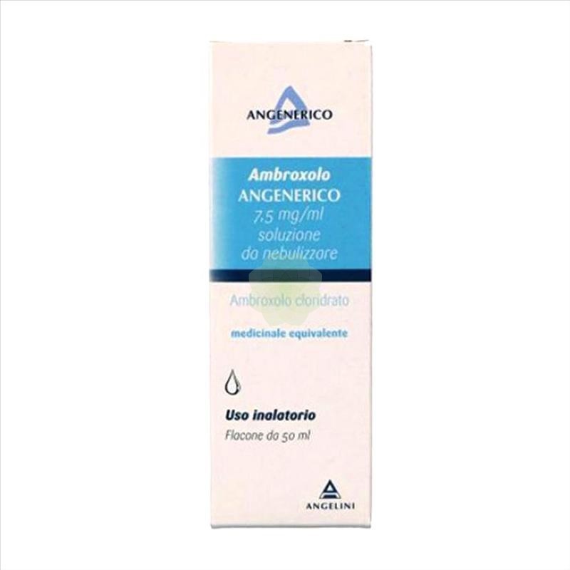 Ambroxolo Angelini 7,5 Mg/ml Soluzione Da Nebulizzare Ambroxolo Cloridrato