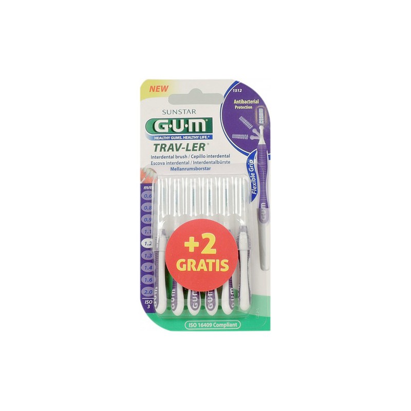 Sunstar Italiana Gum Travler 1512 Scovo 1,2 6 Pezzi