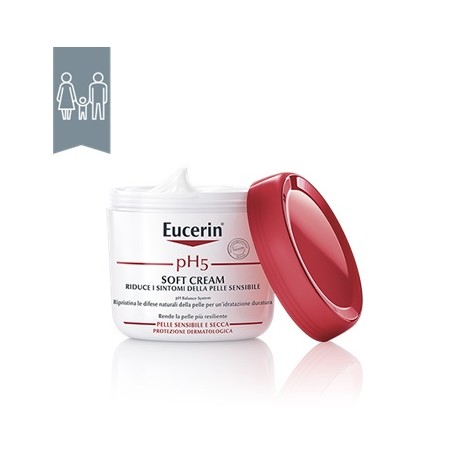 barattolo 450 ml eucerin ph5 soft cream