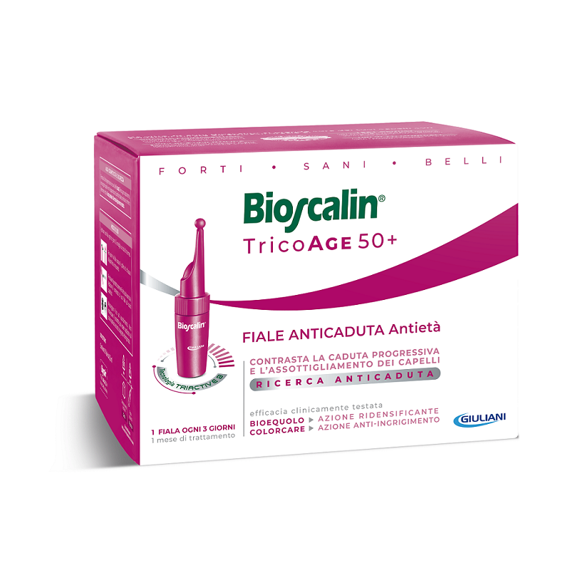 Giuliani Bioscalin Tricoage Anticaduta Antieta' 10 Fiale 3,5 Ml