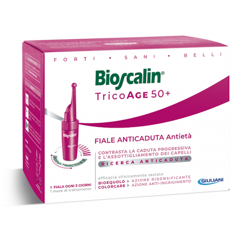 Giuliani Bioscalin Tricoage Anticaduta Antieta' 10 Fiale 3,5 Ml