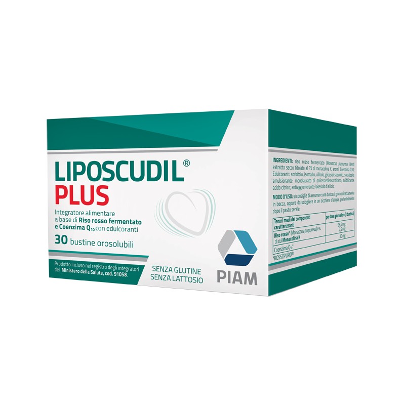 Piam Farmaceutici Liposcudil Plus 30 Bustine Orosolubili