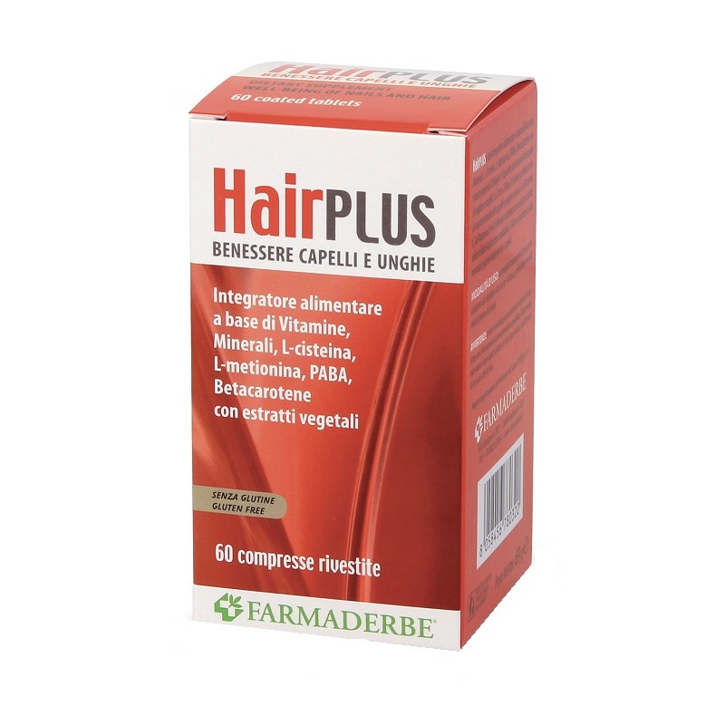 Farmaderbe Hair Plus 60 Compresse