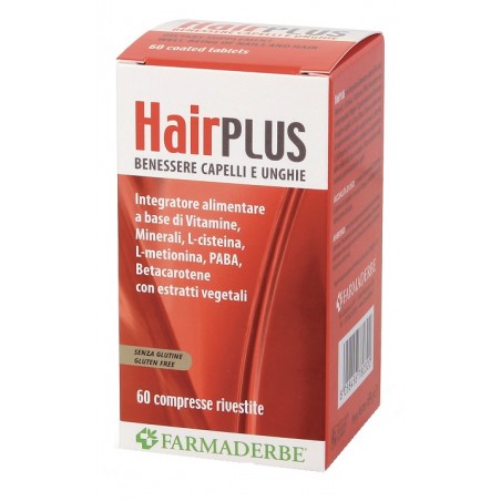 Farmaderbe Hair Plus 60 Compresse