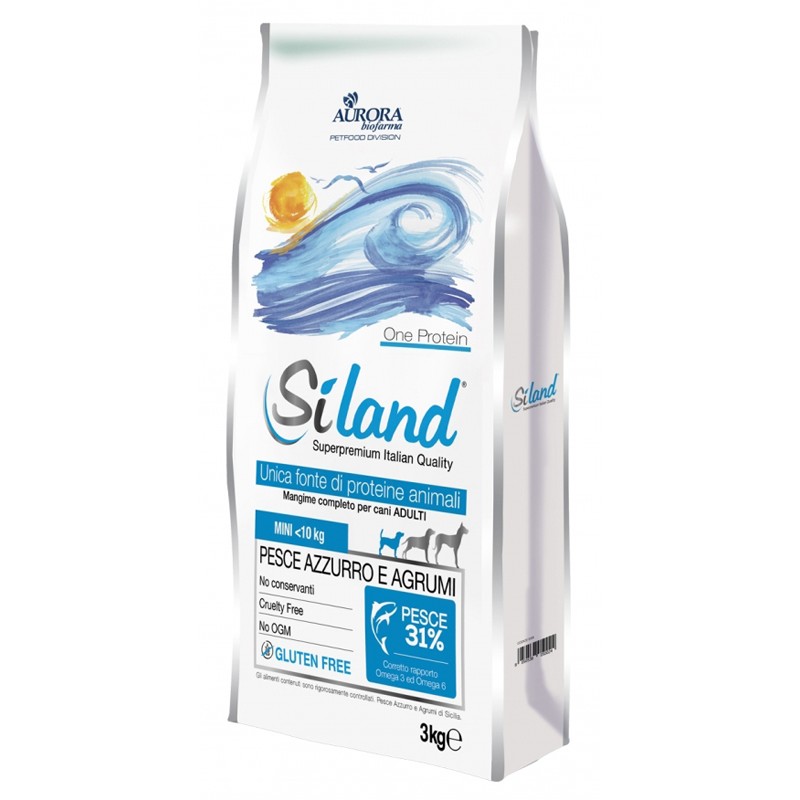 Aurora Biofarma Siland Diet Adult Mini Pesce Monoproteico Crocchette 3 Kg