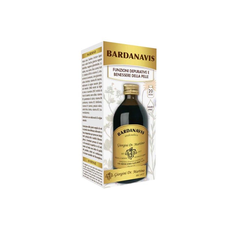 Dr. Giorgini Ser-vis Bardanavis Liquido Analcolico 200 Ml