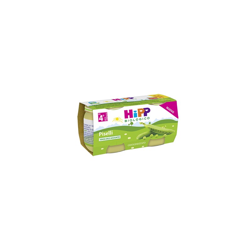 Hipp Italia Hipp Bio Omogeneizzato Piselli 2x80 G