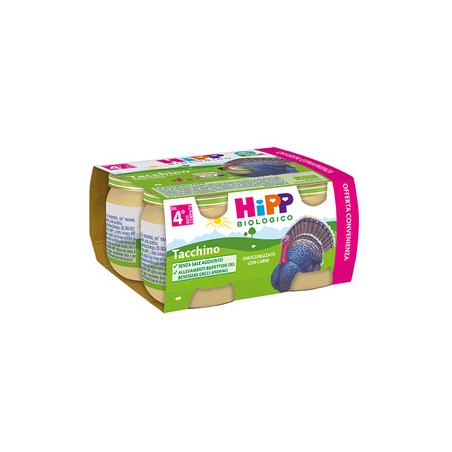 Hipp Italia Hipp Bio Omogeneizzato Tacchino 4x80 G