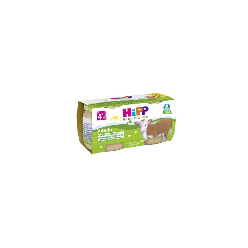 Hipp Italia Hipp Bio Hipp Bio Omogeneizzato Vitello 2x80 G