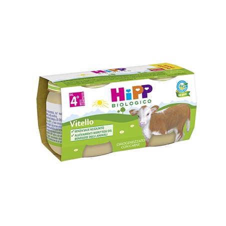 Hipp Italia Hipp Bio Hipp Bio Omogeneizzato Vitello 2x80 G