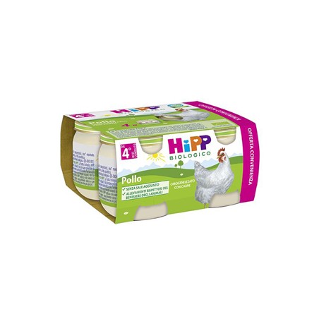 Hipp Italia Hipp Bio Hipp Bio Omogeneizzato Pollo 4x80 G