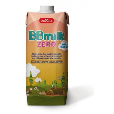 Buona Societa' Benefit Bbmilk Zero Liquido 500 Ml