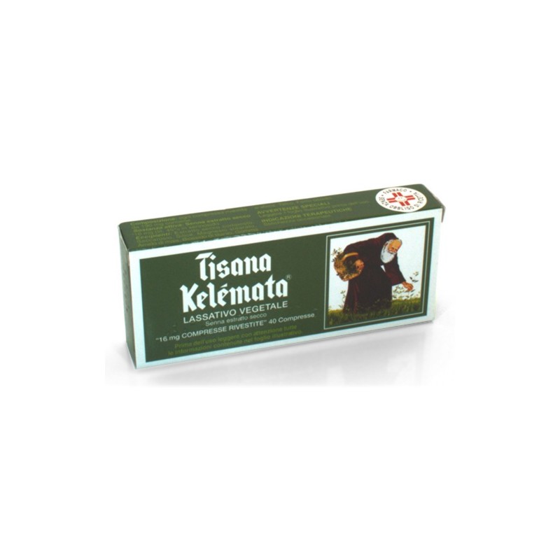 Tisana Kelemata “16 Mg Compresse Rivestite” 40 Compresse Senna Estratto Secco